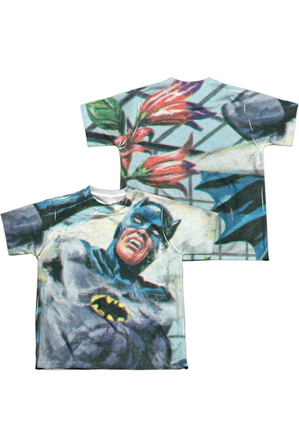 Футболка с коротким рукавом для детей с принтом классического сериала "Бэтмен" (спереди и сзади) Gildan, белый
Футболка с коротким рукавом для детей с принтом классического сериала "Бэтмен" (спереди и сзади) Gildan, белый