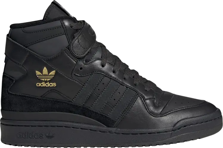 Кроссовки Forum 84 High 'Black Gold', черный 
Кроссовки Forum 84 High 'Black Gold', черный