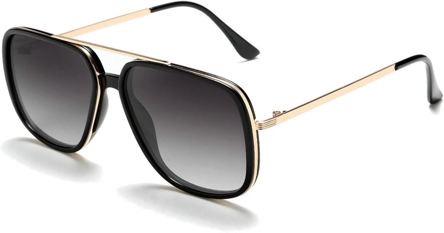 Крупные поляризованные квадратные солнцезащитные очки для женщин 2025 года, роскошные модные металлические очки-пилот для мужчин, винтажные солнцезащитные очки UV400 mincl, C4
Крупные поляризованные квадратные солнцезащитные очки для женщин 2025 года, роскошные модные металлические очки-пилот для мужчин, винтажные солнцезащитные очки UV400 mincl, C4