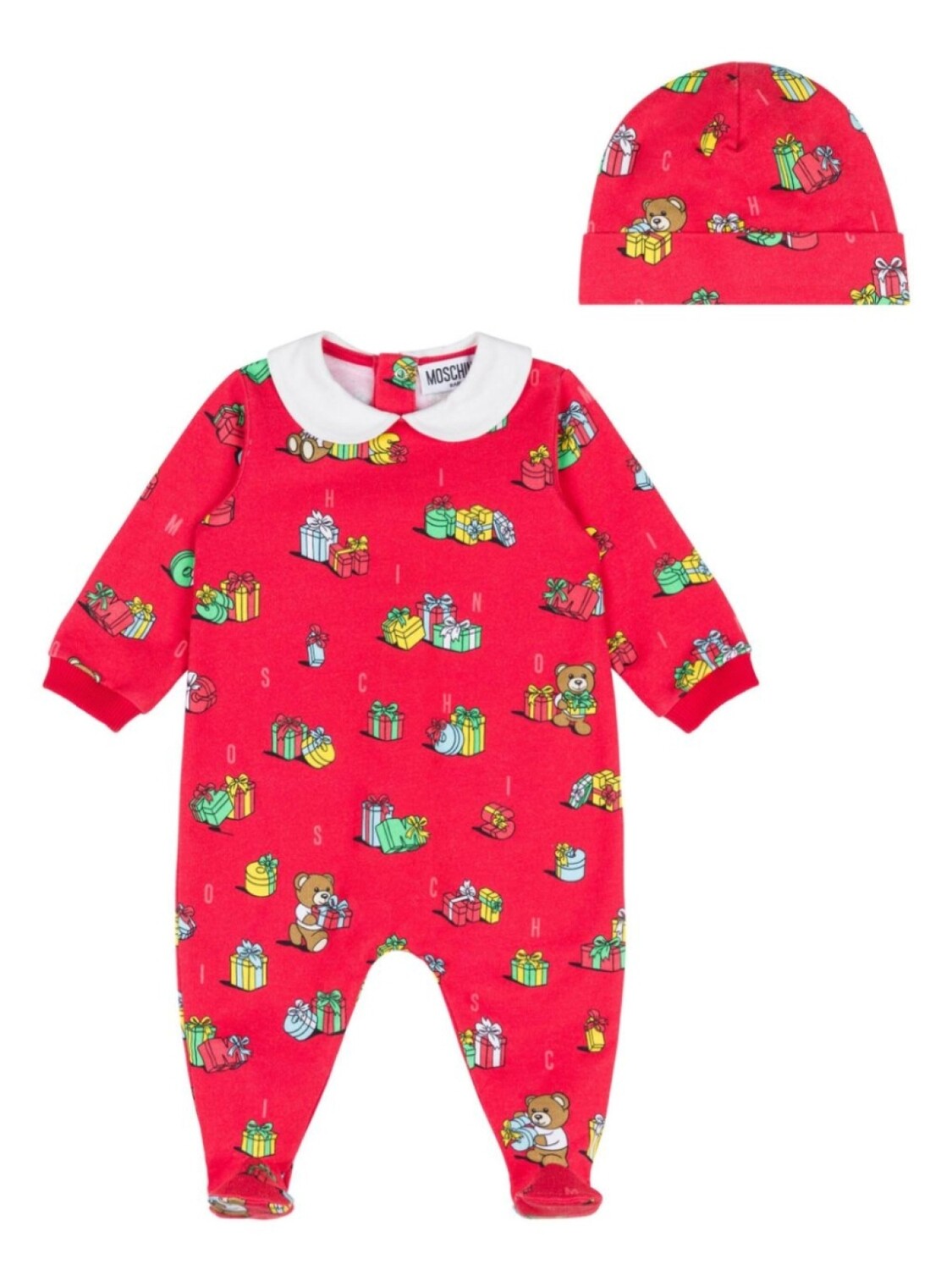 Moschino Kids комплект для вырастания малыша с принтом плюшевого мишки, красный
Moschino Kids комплект для вырастания малыша с принтом плюшевого мишки, красный