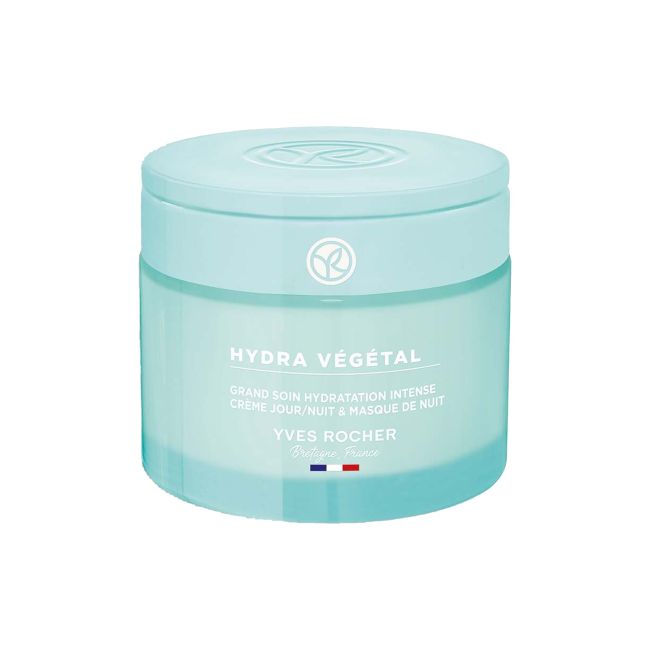 Hydra vegetal интенсивный увлажняющий крем для лица или ночная маска Yves Rocher, 75 мл
Hydra vegetal интенсивный увлажняющий крем для лица или ночная маска Yves Rocher, 75 мл