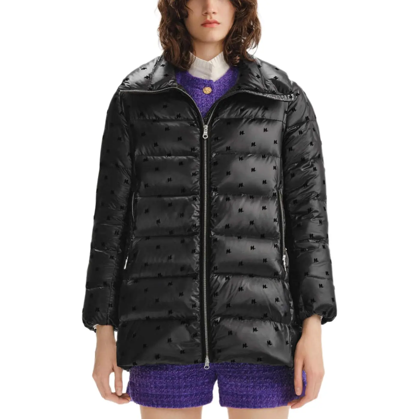 Пуховик женский черный KARL LAGERFELD / Karl Lagerfeld Jeans
Пуховик женский черный KARL LAGERFELD / Karl Lagerfeld Jeans