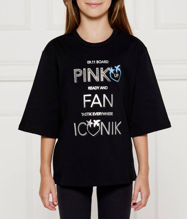 Футболки Loose fit Pinko Up, черный
Футболки Loose fit Pinko Up, черный