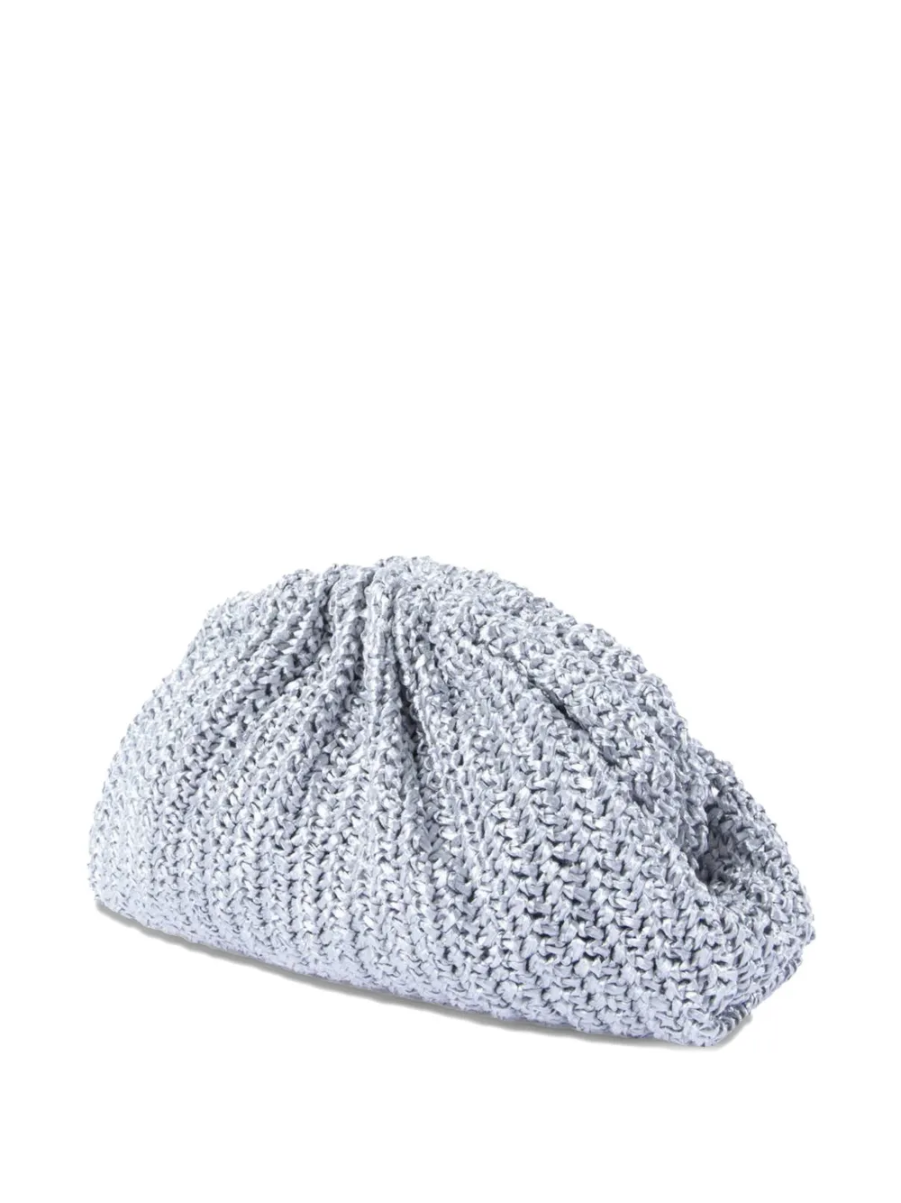 Вязаный клатч Maria La Rosa, серебряный
Вязаный клатч Maria La Rosa, серебряный