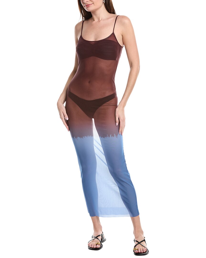 Платье-комбинация WeWoreWhat Mesh Scoop Maxi, синий
Платье-комбинация WeWoreWhat Mesh Scoop Maxi, синий