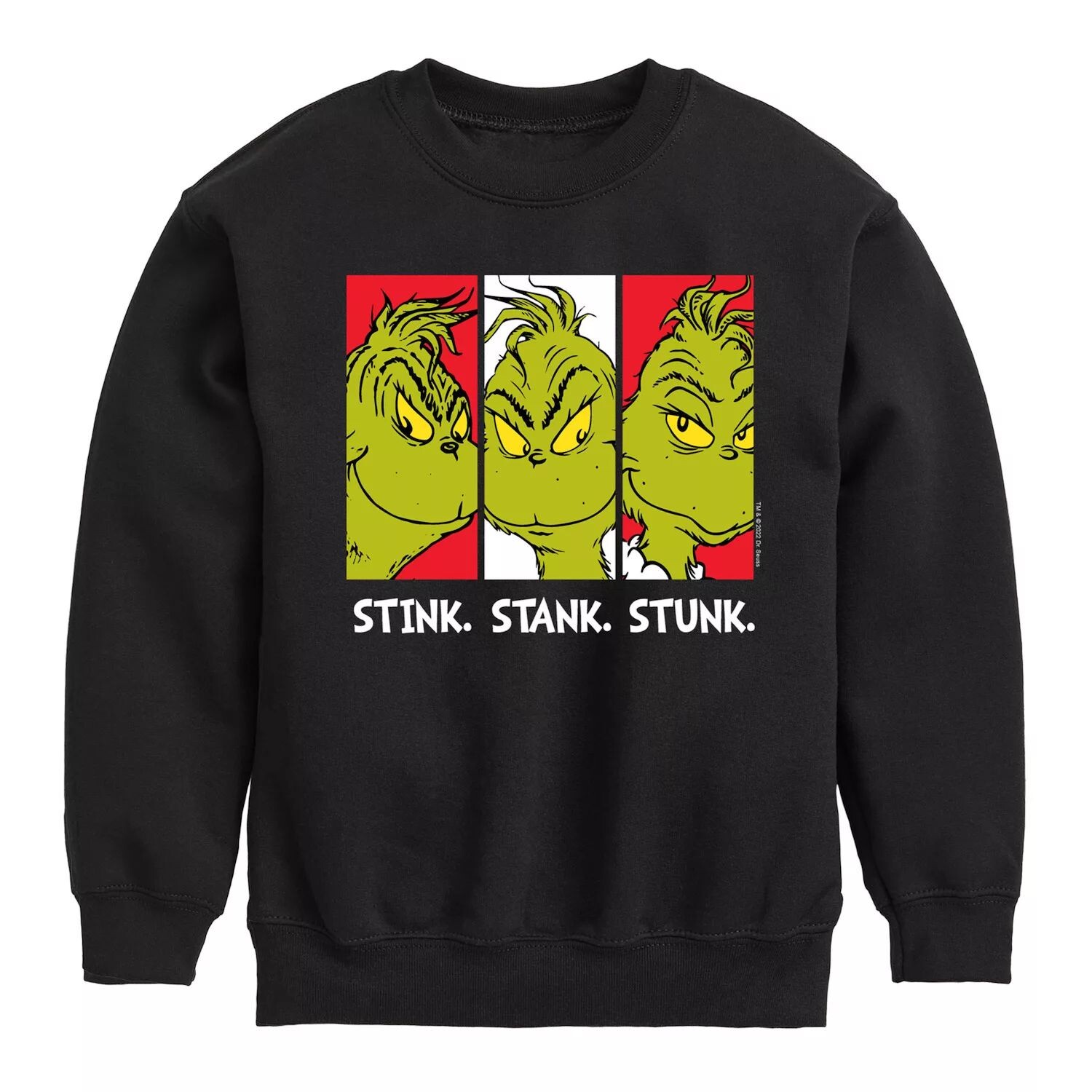 Толстовка с рисунком Stink Stank Stunk для мальчиков 8–20 лет. «Доктор Сьюз. Как Гринч украл Рождество» Licensed Character, черный
Толстовка с рисунком Stink Stank Stunk для мальчиков 8–20 лет. «Доктор Сьюз. Как Гринч украл Рождество» Licensed Character, черный