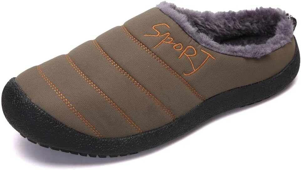 Мужские и женские водоотталкивающие теплые хлопковые тапочки для дома и улицы в холодную погоду Zonkacen, зеленый
Мужские и женские водоотталкивающие теплые хлопковые тапочки для дома и улицы в холодную погоду Zonkacen, зеленый