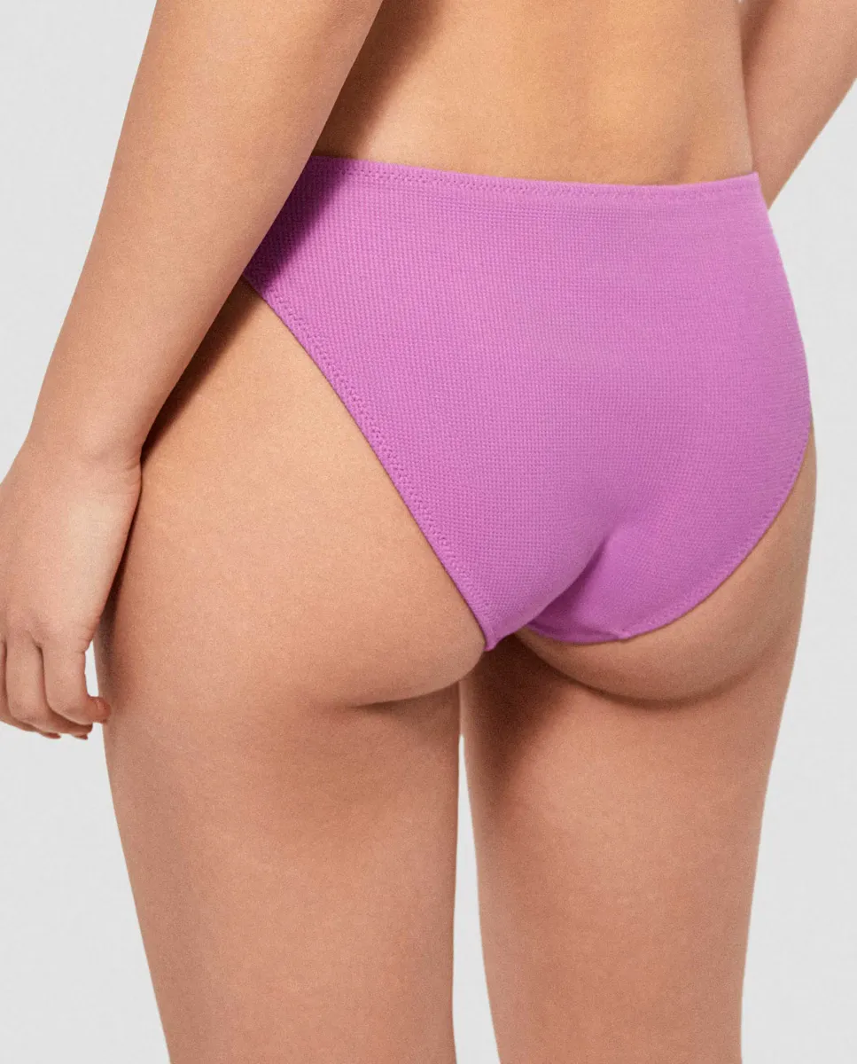 Классические плавки бикини из однотонной ткани Gisela, сиреневый
Классические плавки бикини из однотонной ткани Gisela, сиреневый