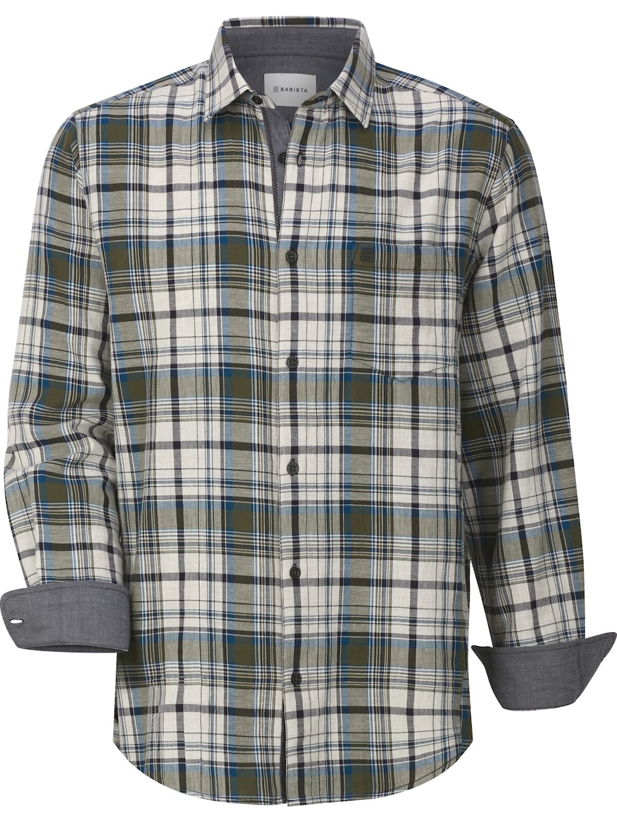 Рубашка на пуговицах классического кроя BABISTA Jalor, оливковый
Рубашка на пуговицах классического кроя BABISTA Jalor, оливковый