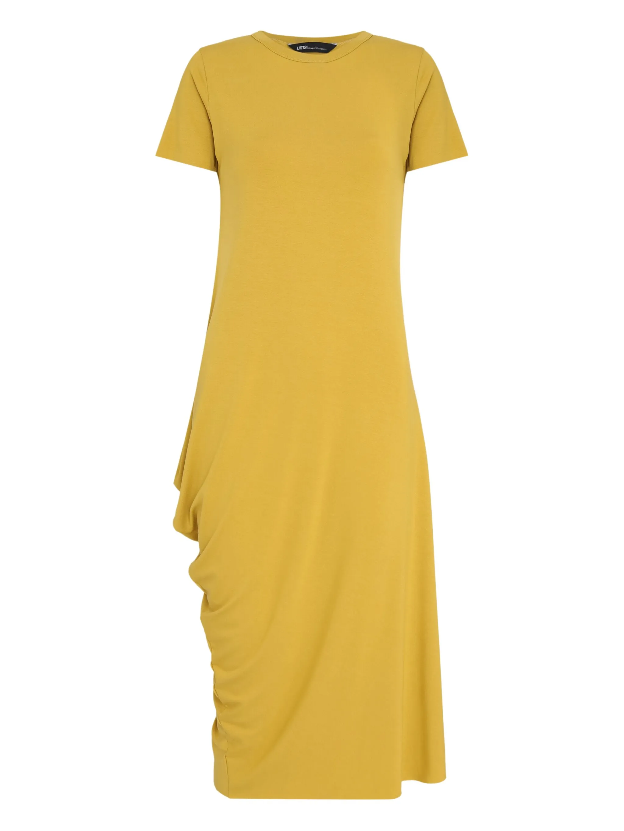 Платье миди с короткими рукавами и драпировкой Uma | Raquel Blay, желтый
Платье миди с короткими рукавами и драпировкой Uma | Raquel Blay, желтый