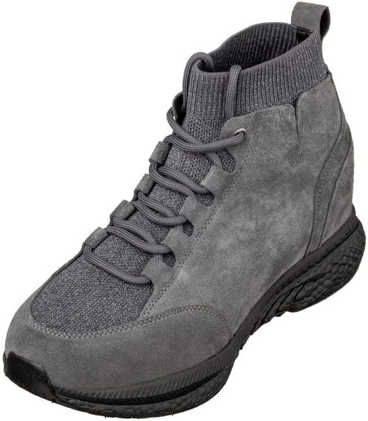 Мужские невидимые увеличивающие рост обувь CALTO - темно-коричневые модные кроссовки на высокой подошве - прибавка 8 см - S23203 D(M) US
Мужские невидимые увеличивающие рост обувь CALTO - темно-коричневые модные кроссовки на высокой подошве - прибавка 8 см - S23203 D(M) US