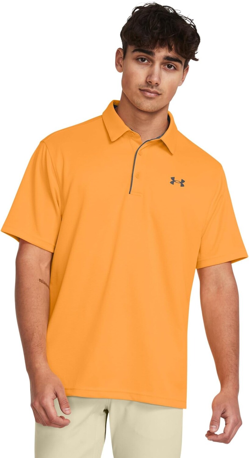 Поло Under Armour Golf Tech Polo, цвет Nova Orange/Pitch Gray
Поло Under Armour Golf Tech Polo, цвет Nova Orange/Pitch Gray