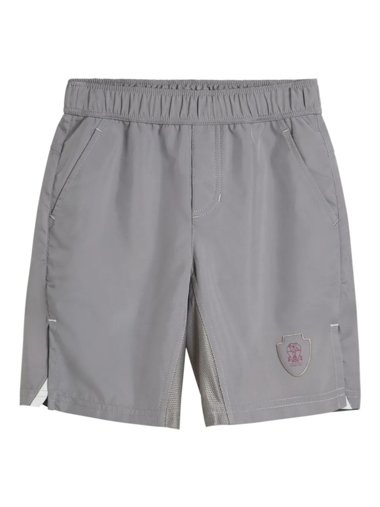 Brunello Cucinelli Kids шорты-бермуды с нашивкой-логотипом, серый
Brunello Cucinelli Kids шорты-бермуды с нашивкой-логотипом, серый