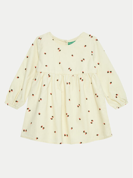 Платье на каждый день, стандартного кроя United Colors Of Benetton, бежевый
Платье на каждый день, стандартного кроя United Colors Of Benetton, бежевый