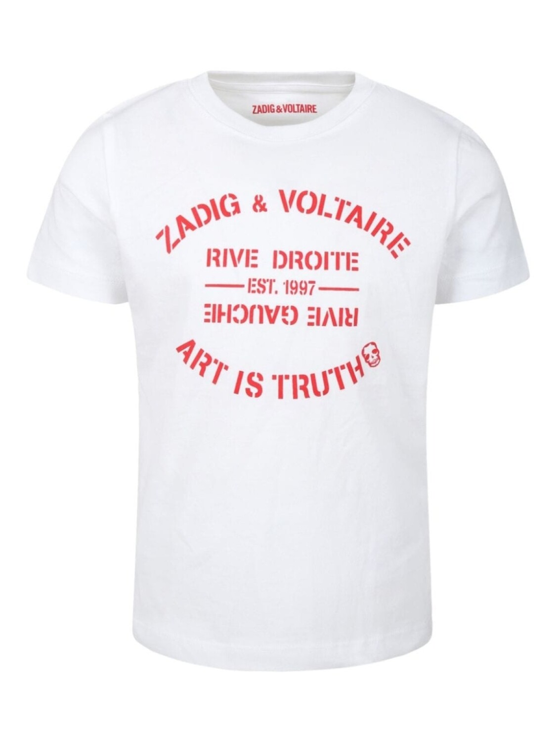 Zadig & Voltaire Kids футболка Kita Insignia, белый
Zadig & Voltaire Kids футболка Kita Insignia, белый
