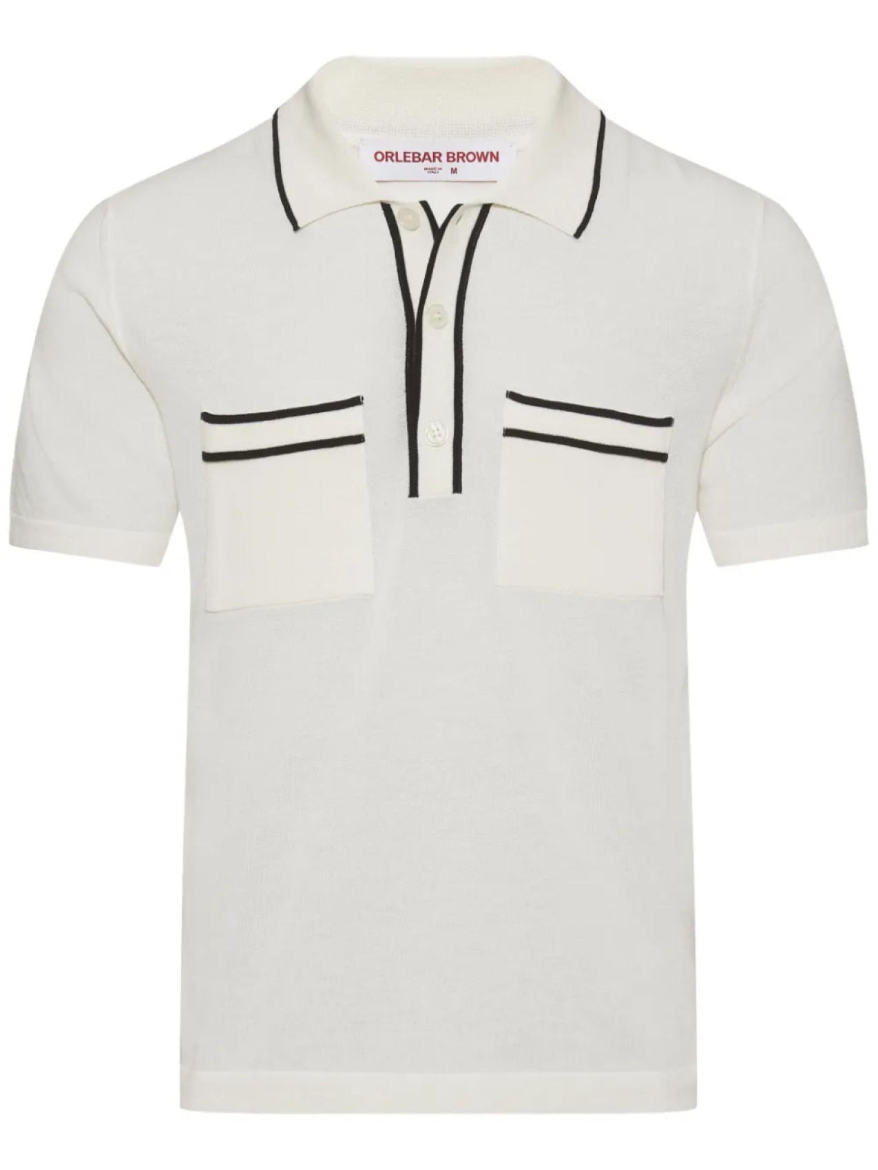 Orlebar Brown рубашка поло Keeling, белый 
Orlebar Brown рубашка поло Keeling, белый