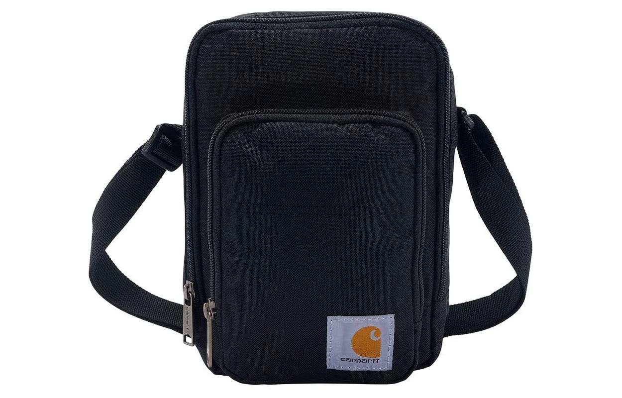 Полиэстеровая наплечная сумка, Кроссбоди обычная унисекс черная Carhartt
Полиэстеровая наплечная сумка, Кроссбоди обычная унисекс черная Carhartt