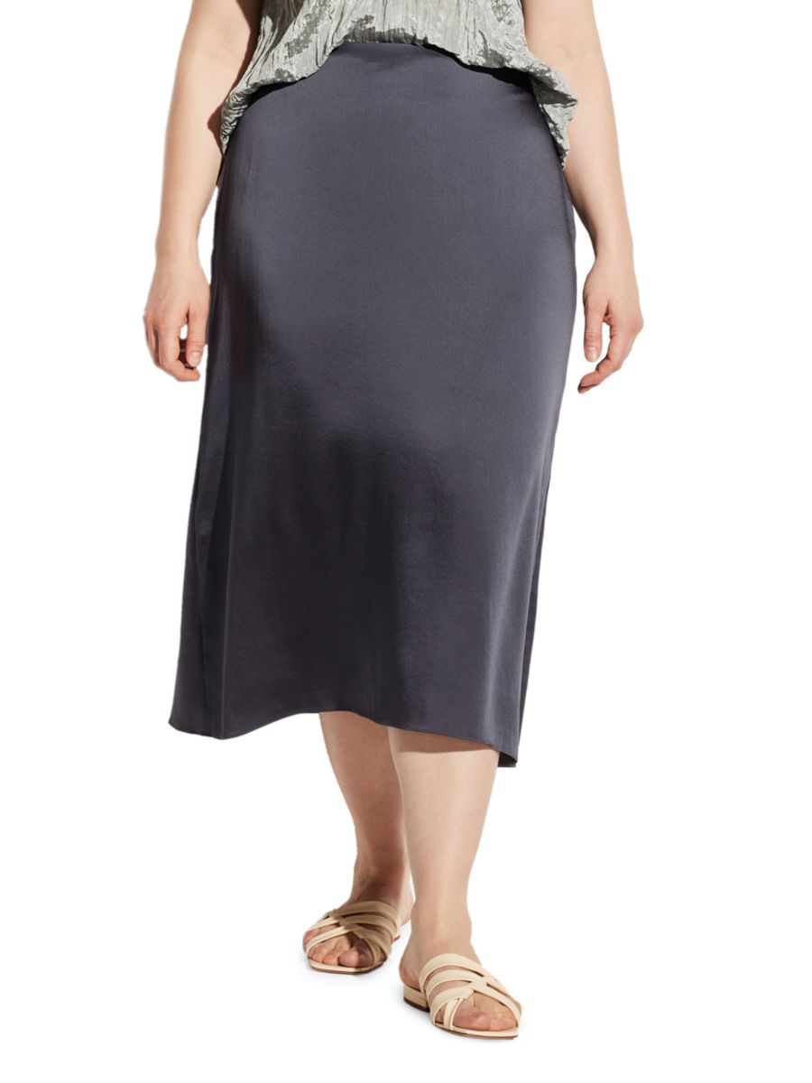 Юбка миди из атласа Plus Vince, цвет Dark Marina
Юбка миди из атласа Plus Vince, цвет Dark Marina