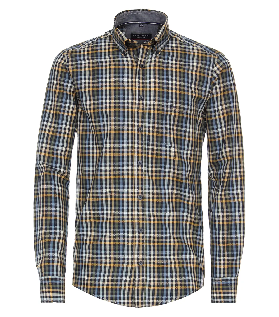 Рубашка CASAMODA с длинными рукавами "Повседневная рубашка CASAMODA в клетку", бежевый
Рубашка CASAMODA с длинными рукавами "Повседневная рубашка CASAMODA в клетку", бежевый