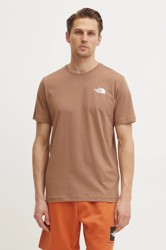 Хлопковая футболка Redbox The North Face, коричневый
Хлопковая футболка Redbox The North Face, коричневый