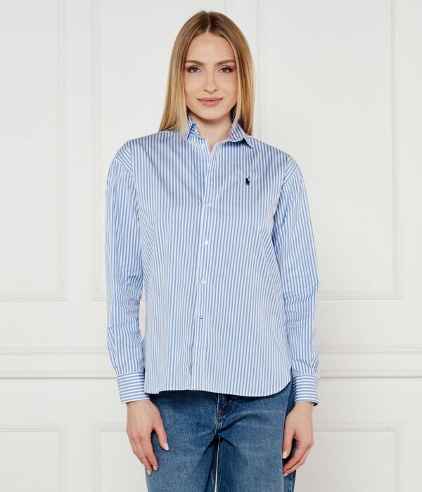 Рубашка Loose fit Polo Ralph Lauren, синий
Рубашка Loose fit Polo Ralph Lauren, синий