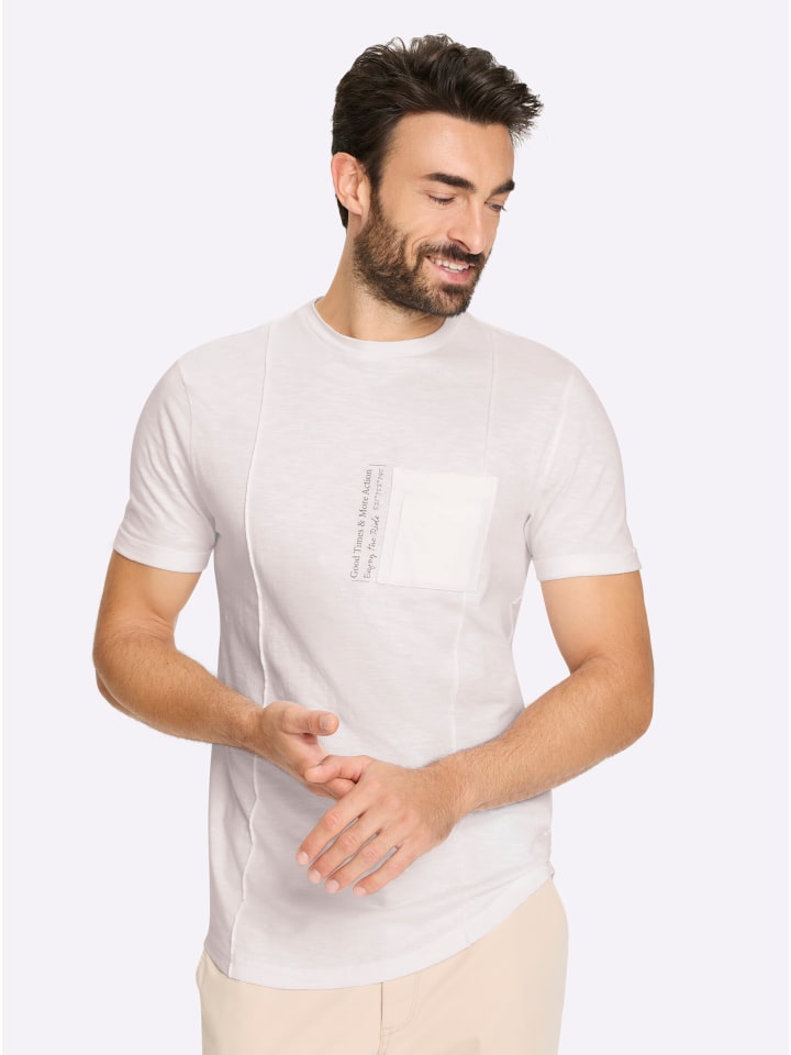 Рубашка с короткими рукавами белого цвета WITT WEIDEN
Рубашка с короткими рукавами белого цвета WITT WEIDEN