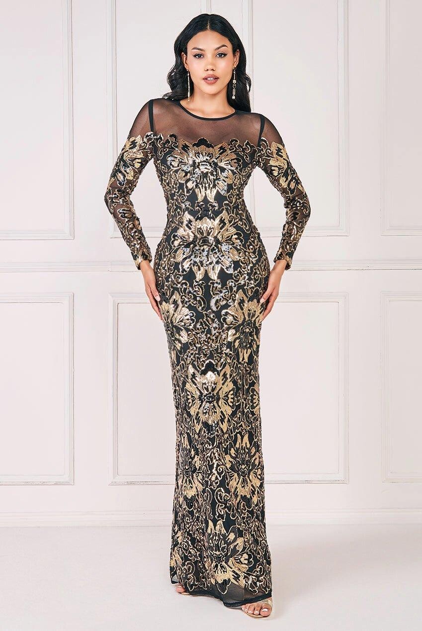 Сетка макси с пайетками и цветочным принтом Goddiva, золото, Желтый, Сетка макси с пайетками и цветочным принтом Goddiva, золото
Сетка макси с пайетками и цветочным принтом Goddiva, золото, Желтый, Сетка макси с пайетками и цветочным принтом Goddiva, золото