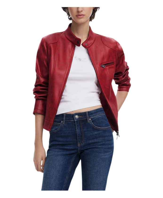 Красный блейзер на молнии, весна/лето, женский Desigual, красный
Красный блейзер на молнии, весна/лето, женский Desigual, красный