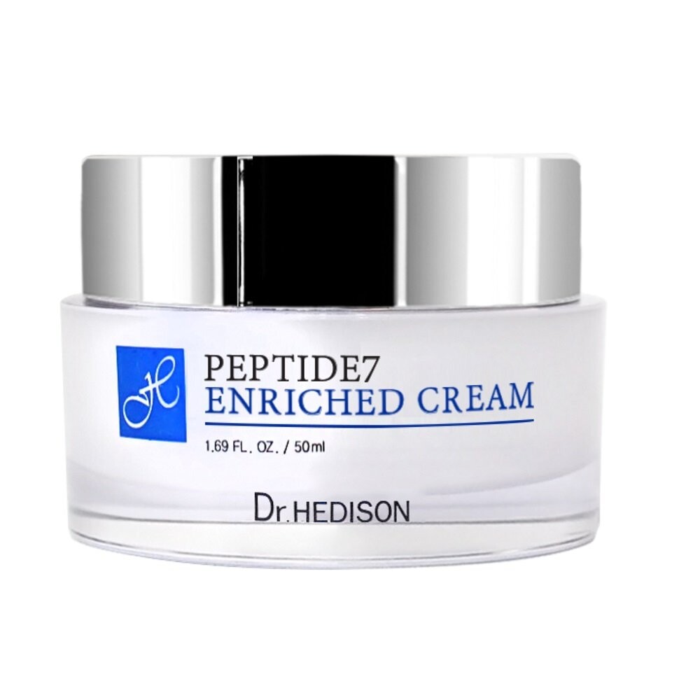 Dr.HEDISON, Омолаживающий крем для лица Peptide 7 Enriched Cream, 50 мл
Dr.HEDISON, Омолаживающий крем для лица Peptide 7 Enriched Cream, 50 мл