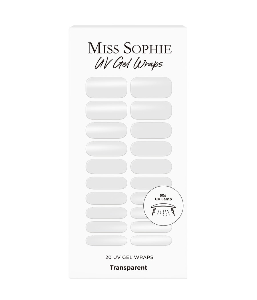 Фольга для ногтей Miss Sophie UV Gel Wraps Transparent, Transparent, 20 шт.
Фольга для ногтей Miss Sophie UV Gel Wraps Transparent, Transparent, 20 шт.