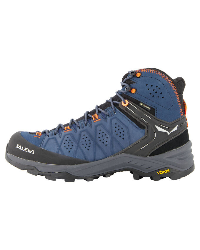 Кроссовки "alp trainer 2 mid gtx" Salewa, синий 
Кроссовки "alp trainer 2 mid gtx" Salewa, синий