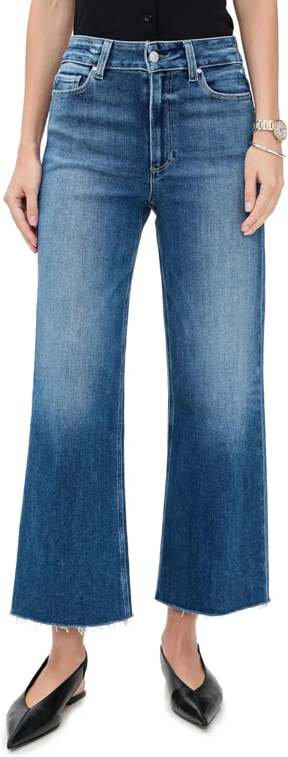 PAIGE Женские джинсы Anessa с необработанным краем
PAIGE Женские джинсы Anessa с необработанным краем