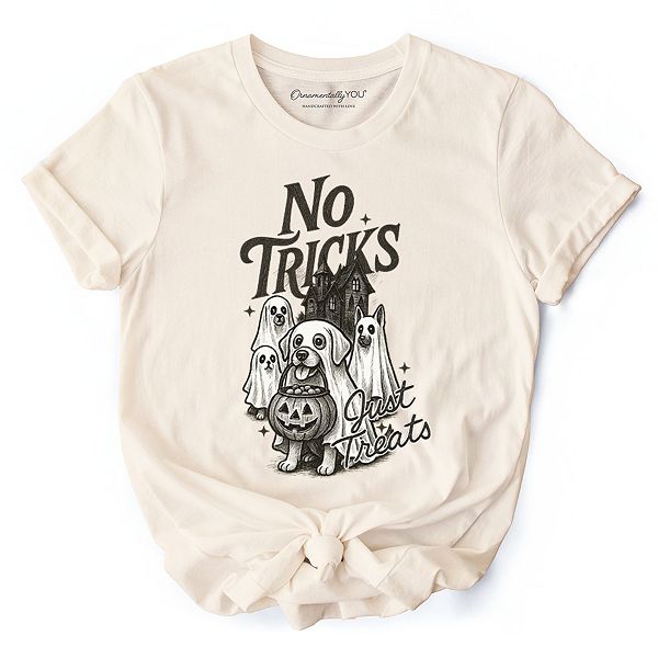 Футболка для собаки No tricks just treats, смешная футболка для щенка на Хэллоуин Ornamentallyyou, Natural
Футболка для собаки No tricks just treats, смешная футболка для щенка на Хэллоуин Ornamentallyyou, Natural