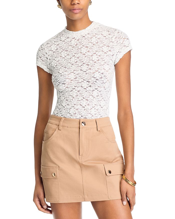 Женская блузка с плиссированными кружевами - Exclusive AQUA, белый
Женская блузка с плиссированными кружевами - Exclusive AQUA, белый