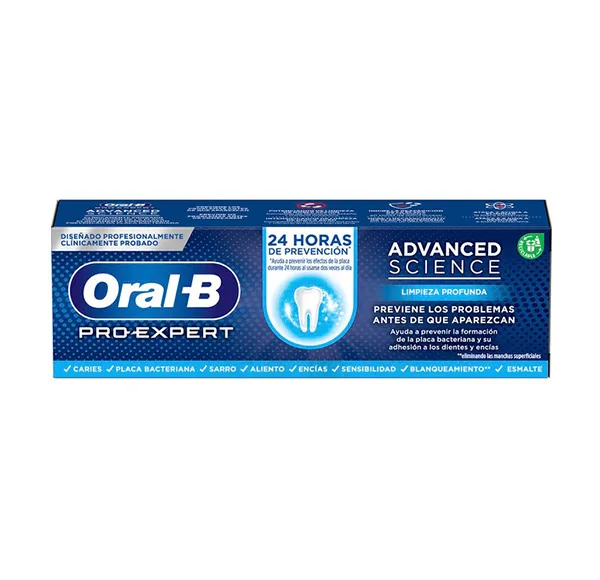 Зубная паста для глубокой очистки Pro-Expert Advanced Science Oral B, 75 ml
Зубная паста для глубокой очистки Pro-Expert Advanced Science Oral B, 75 ml