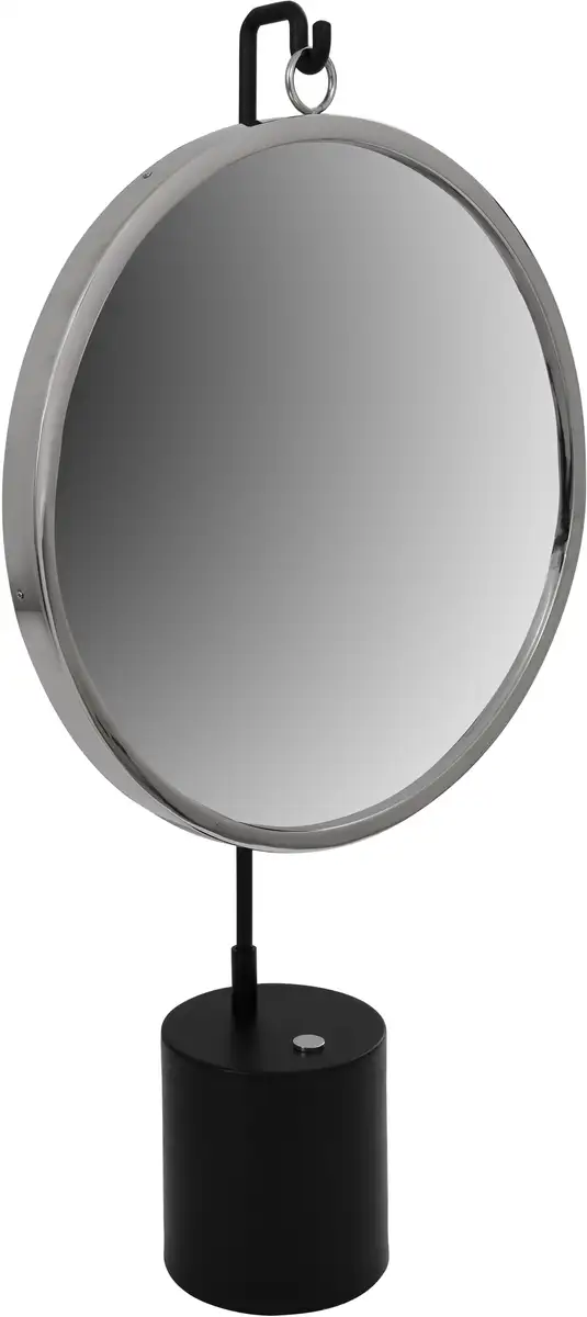 Декоративное зеркало Kayoom "Настольное зеркало Eleganca 325", (1 шт.), стоячее зеркало 41х75х14 см, Ø 0 см, черный/серебристый
Декоративное зеркало Kayoom "Настольное зеркало Eleganca 325", (1 шт.), стоячее зеркало 41х75х14 см, Ø 0 см, черный/серебристый