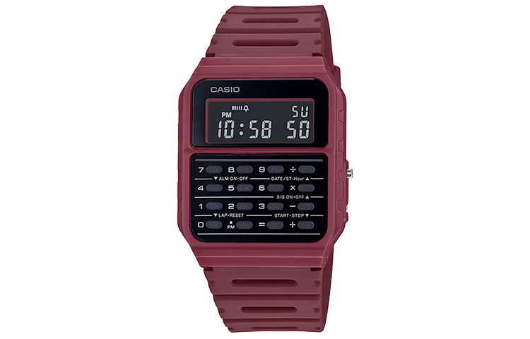 Мужские молодежные черные часы CA-53WF-4B CASIO
Мужские молодежные черные часы CA-53WF-4B CASIO