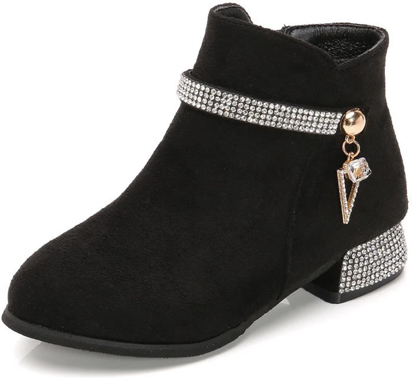 Зимние ботиночки для девочек из замши, с низким каблуком, боковой молнией, короткие сапожки, комфортные вестерн-бутсы, теплые уличные платьевые туфли Generic, #007
Зимние ботиночки для девочек из замши, с низким каблуком, боковой молнией, короткие сапожки, комфортные вестерн-бутсы, теплые уличные платьевые туфли Generic, #007