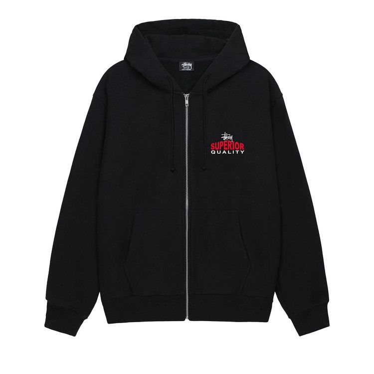 Худи Stussy Superior Quality Zip Hoodie, Black
Худи Stussy Superior Quality Zip Hoodie, Black
