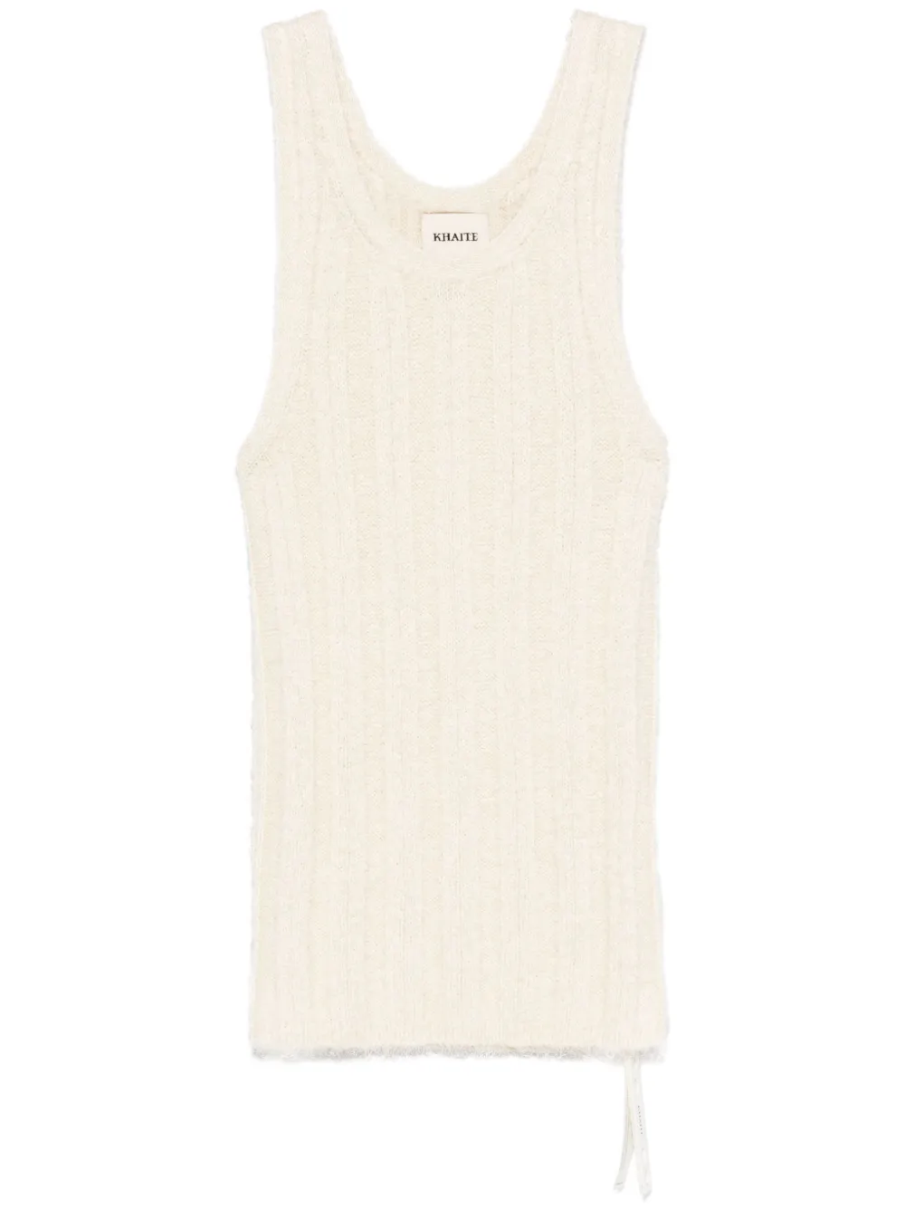 Топ Lena без рукавов KHAITE, нейтральный
Топ Lena без рукавов KHAITE, нейтральный
