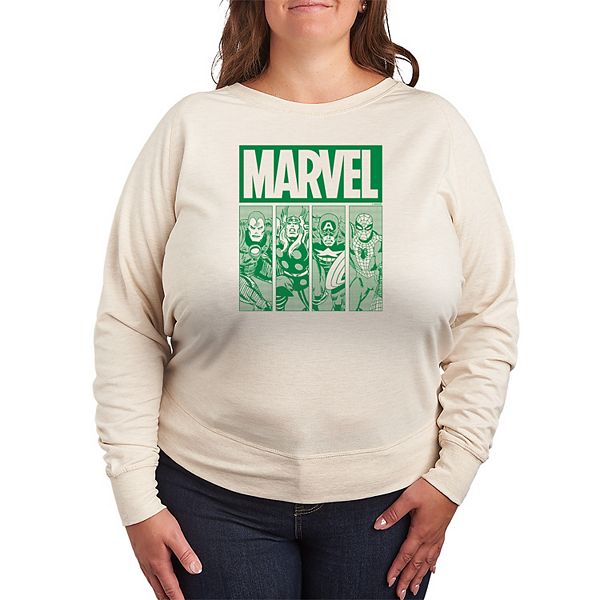 Футболка с длинным рукавом French Terry Plus Size Marvel
Футболка с длинным рукавом French Terry Plus Size Marvel
