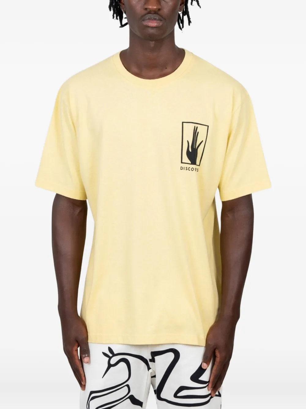 Хлопковая футболка с графическим принтом BY PARRA, желтый
Хлопковая футболка с графическим принтом BY PARRA, желтый