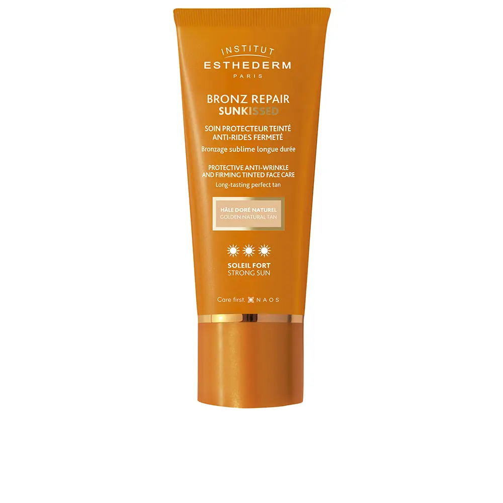 Солнцезащитный крем Bronz repair sunkissed crema facial antiarrugas sol fuerte con color Institut Esthederm, 50 мл.
Солнцезащитный крем Bronz repair sunkissed crema facial antiarrugas sol fuerte con color Institut Esthederm, 50 мл.