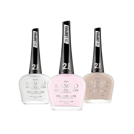 GEL EVOLUTION Эффект геля для ногтей - держится до 12 дней, не требуется УФ/светодиодная лампа Masglo
GEL EVOLUTION Эффект геля для ногтей - держится до 12 дней, не требуется УФ/светодиодная лампа Masglo