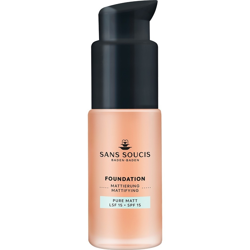 Тональный крем для лица pure matt 50 sport rosé lsf 15 Sans Soucis, nr. 60 - natural beige, объем 30 мл
Тональный крем для лица pure matt 50 sport rosé lsf 15 Sans Soucis, nr. 60 - natural beige, объем 30 мл