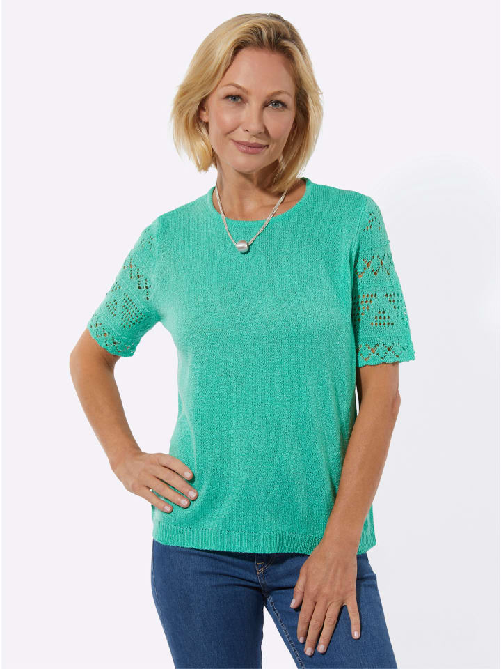 Свитер букле сине-зеленого цвета WITT WEIDEN
Свитер букле сине-зеленого цвета WITT WEIDEN