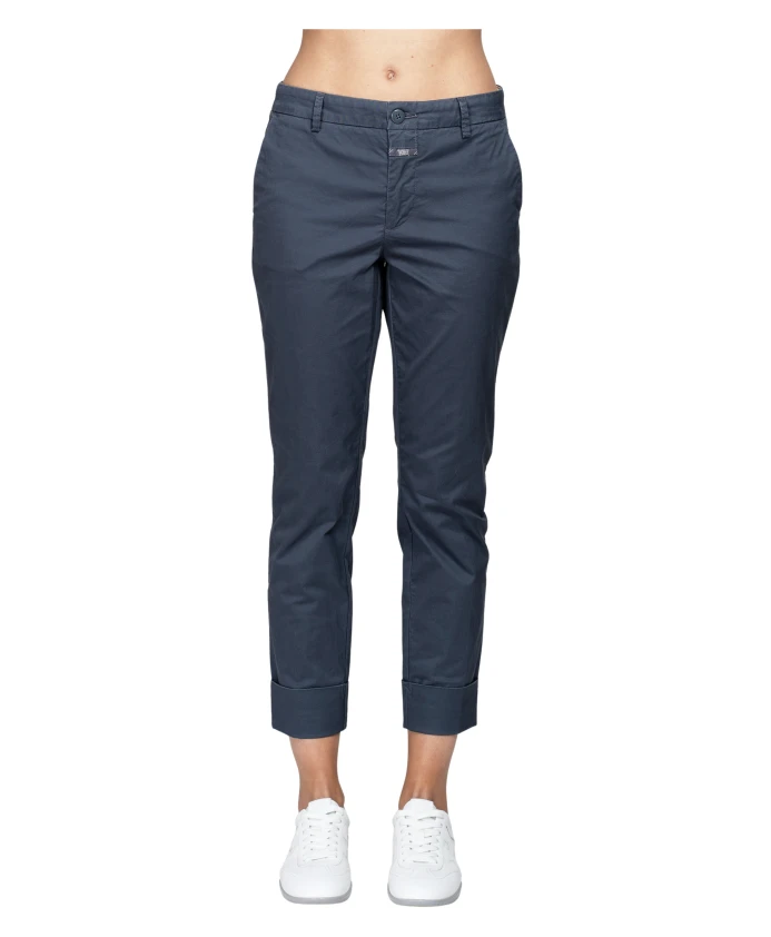 Синие брюки чинос, эластичный хлопок, длина до щиколотки. Closed, синий
Синие брюки чинос, эластичный хлопок, длина до щиколотки. Closed, синий