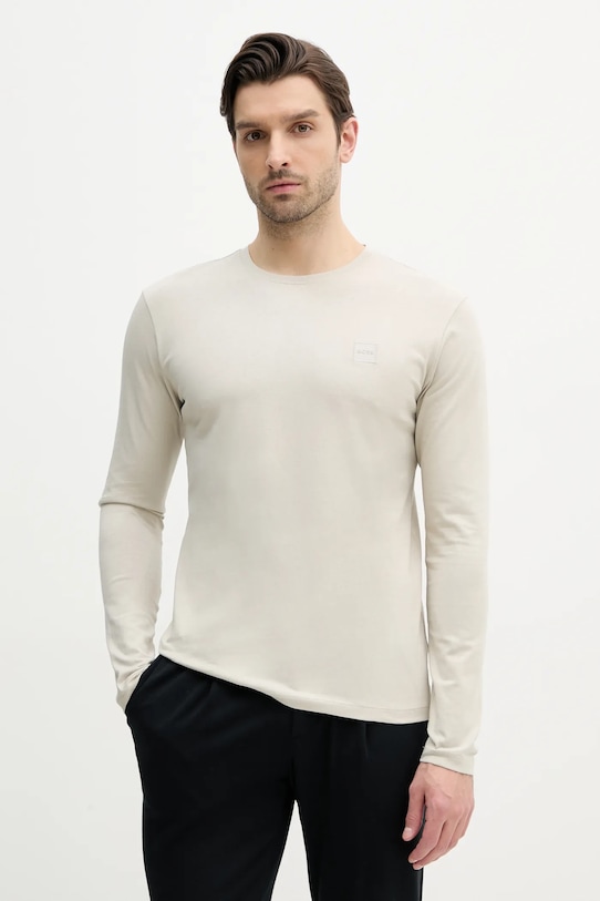 Хлопковая водолазка Boss Orange, бежевый
Хлопковая водолазка Boss Orange, бежевый