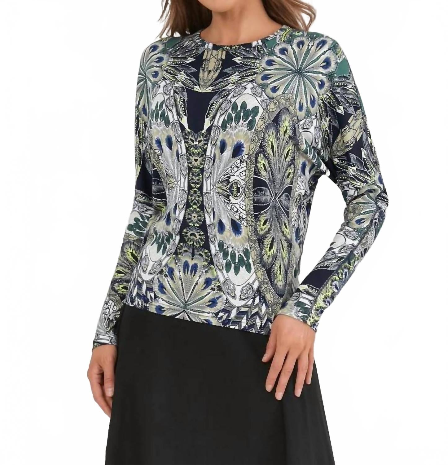 Miss Finch NYC Вязаная футболка Verdant Mirage синего цвета, Синий, Miss Finch NYC Вязаная футболка Verdant Mirage синего цвета
Miss Finch NYC Вязаная футболка Verdant Mirage синего цвета, Синий, Miss Finch NYC Вязаная футболка Verdant Mirage синего цвета