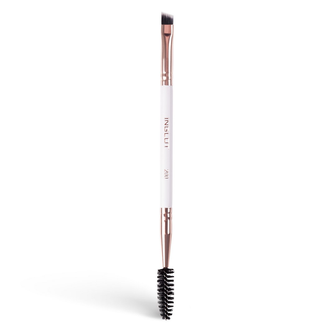 Двусторонняя кисть для глаз и бровей makeup brush nr 200 Inglot, количество 1 шт.
Двусторонняя кисть для глаз и бровей makeup brush nr 200 Inglot, количество 1 шт.